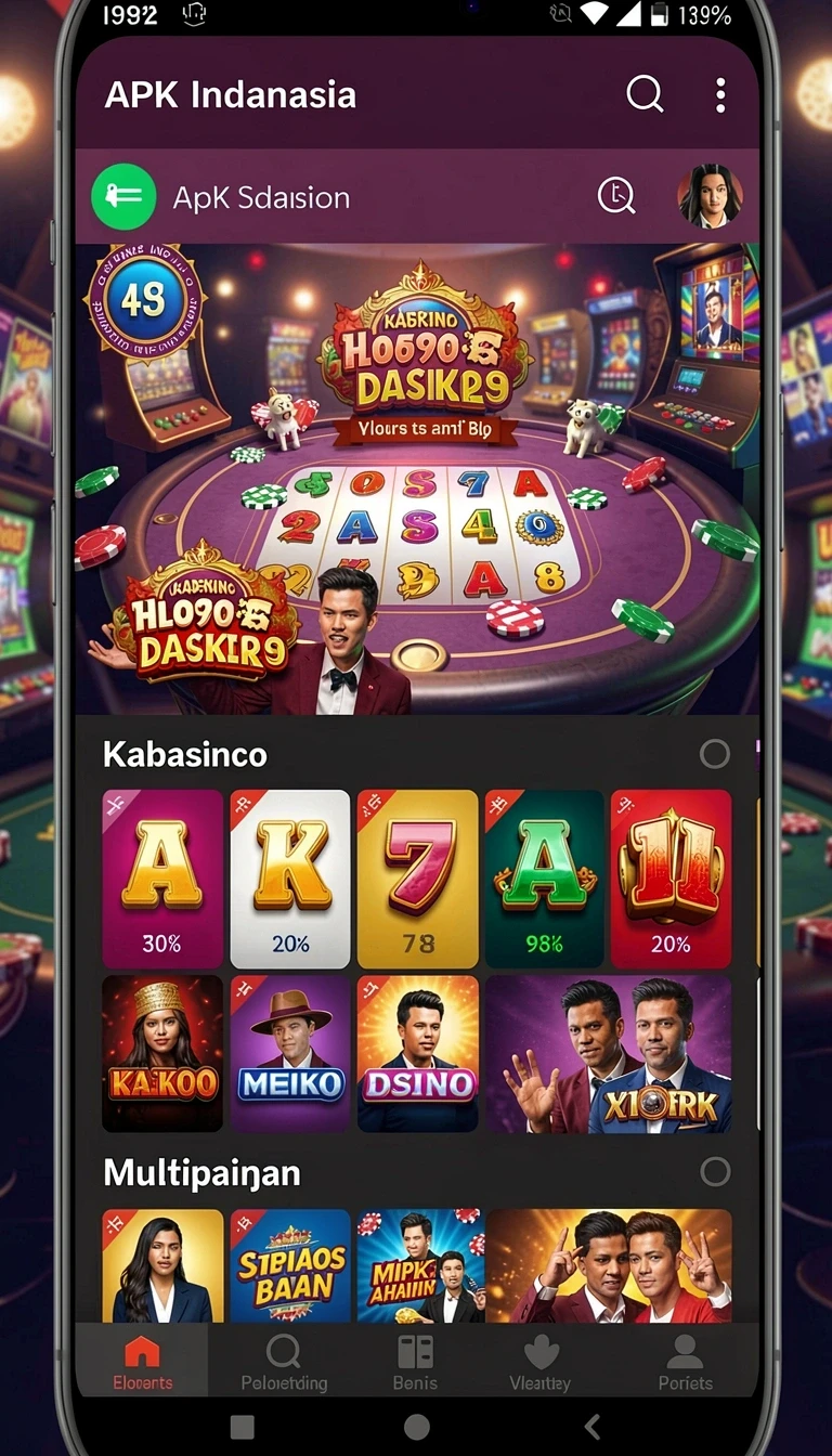 Beragam pilihan permainan menarik dalam aplikasi wawarslot APK Terbaru: Download Cepat dan Gratis.