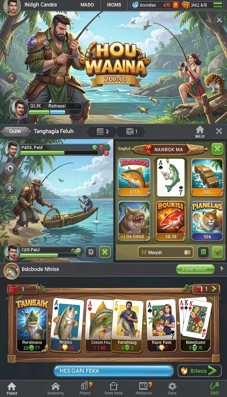 Beragam pilihan permainan menarik dalam aplikasi dewajitu APK: Cara Download dan Instal di Android.