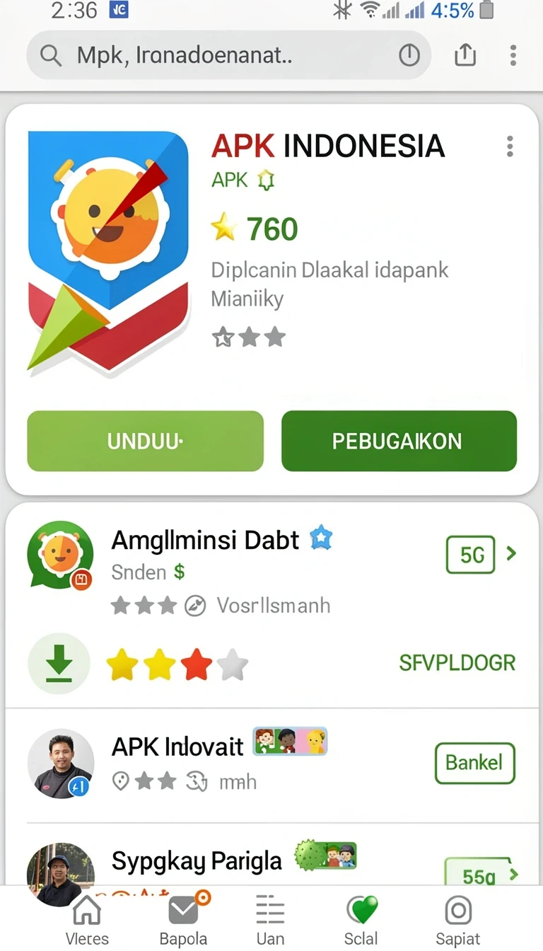 Beragam pilihan permainan menarik dalam aplikasi g76toto APK Terbaru untuk Perangkat Android.